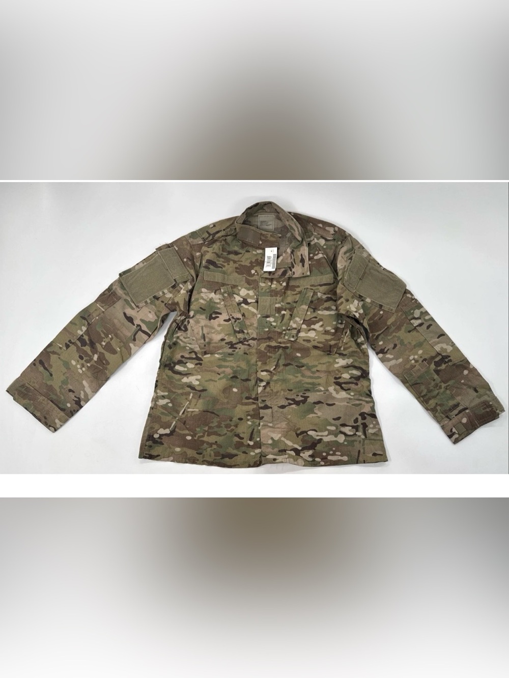 Army Combat Uniform FR OCP Multicam Jacket Coat Large Regular Insect Guard NEW